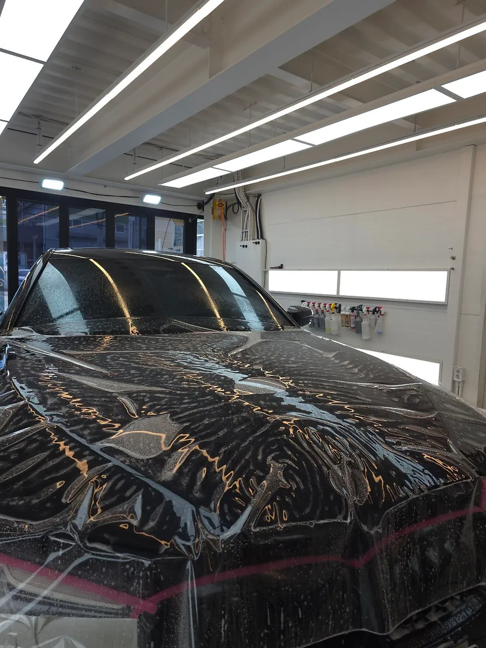 BMW 5 SeriesのPPF施工事例 施工写真 2-2