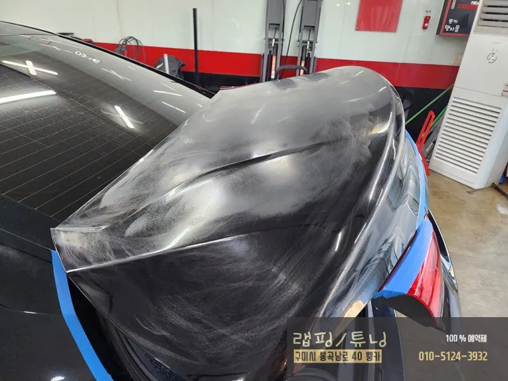 Chevrolet Impalaのカーラッピング事例|費用目安・仕上がり 施工写真 3-2