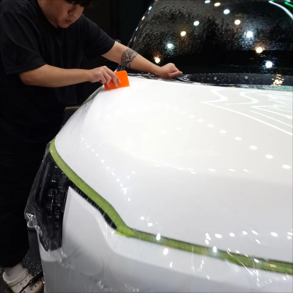 Kia EV3のPPF施工事例｜費用目安と仕上がり 施工写真 3-2