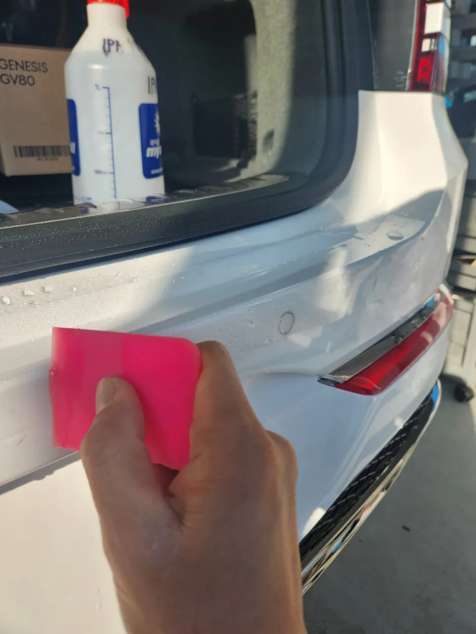Genesis GV80 ppf - Genesis GV80 PPF Review: Cost & Rock Chip Protection photo 4