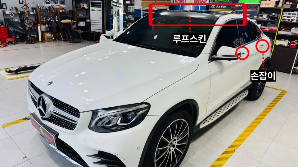 Mercedes-Benz GLEのPPF施工事例｜費用目安・仕上がり 施工写真 2-1