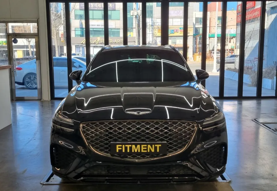 Genesis GV70 exhaust upgrade installation result
