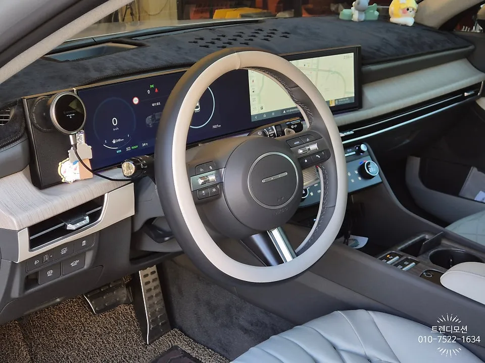 Hyundai Sonata DN8 Steering Wheel Customization Review photo 2