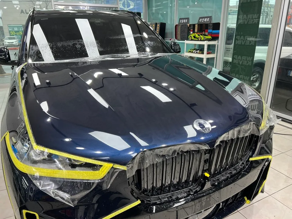 BMW X5 G05 PPF施工事例:費用目安と仕上がり 施工写真 3-1
