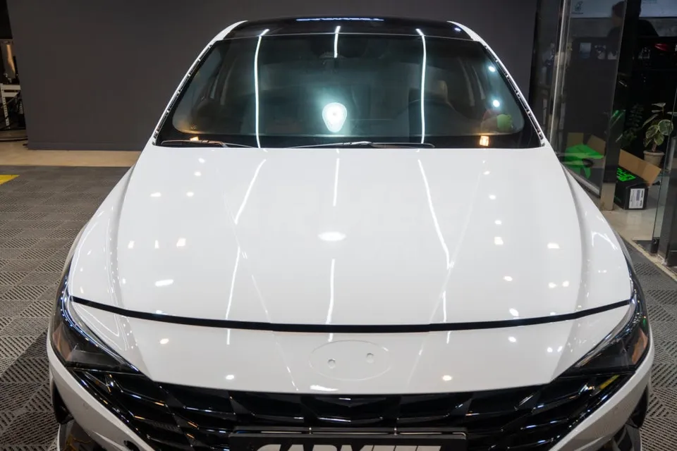 Hyundai Elantra CN7のカーラッピング事例｜費用目安・仕上がり 施工写真 2-2