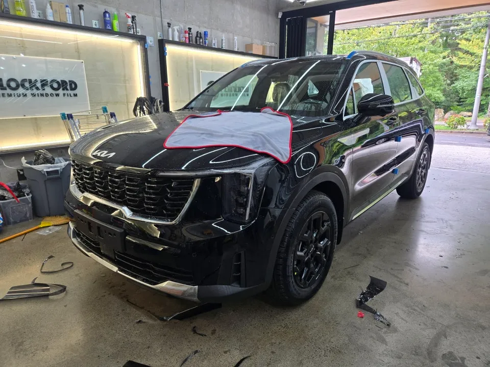 Kia Sorento PPF施工事例｜費用目安と仕上がり 施工写真 2-2