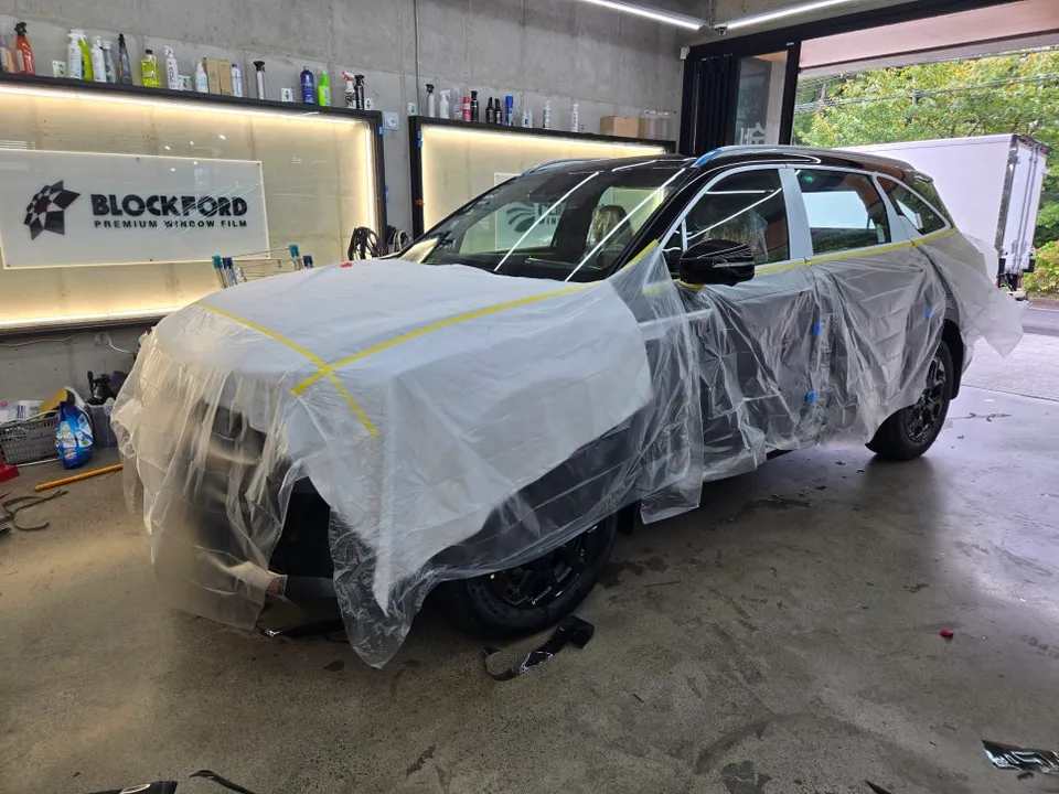 Kia Sorento PPF施工事例｜費用目安と仕上がり 施工写真 3-2