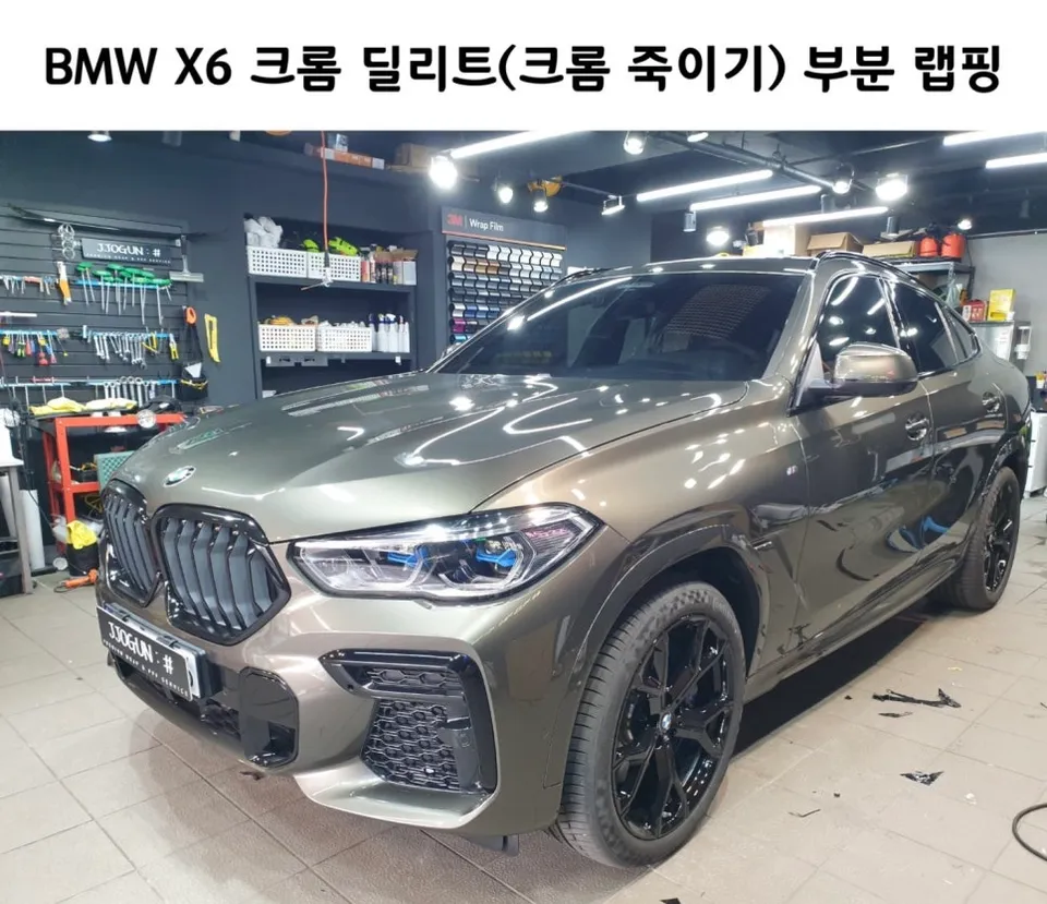 BMW X6のカーラッピング事例 写真