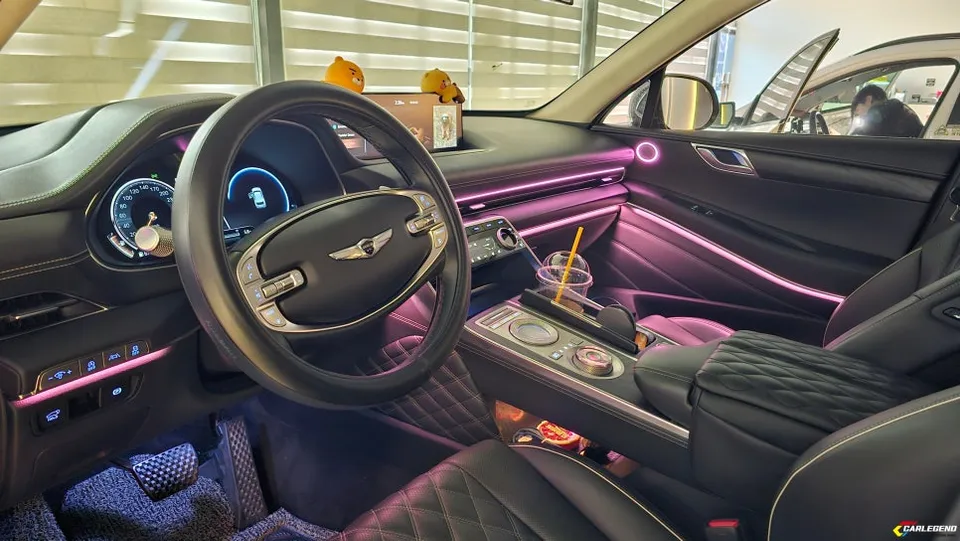 Genesis GV80 ambient lighting - Genesis GV80 Ambient Lighting Upgrade: Brighter Interior LEDs photo 3