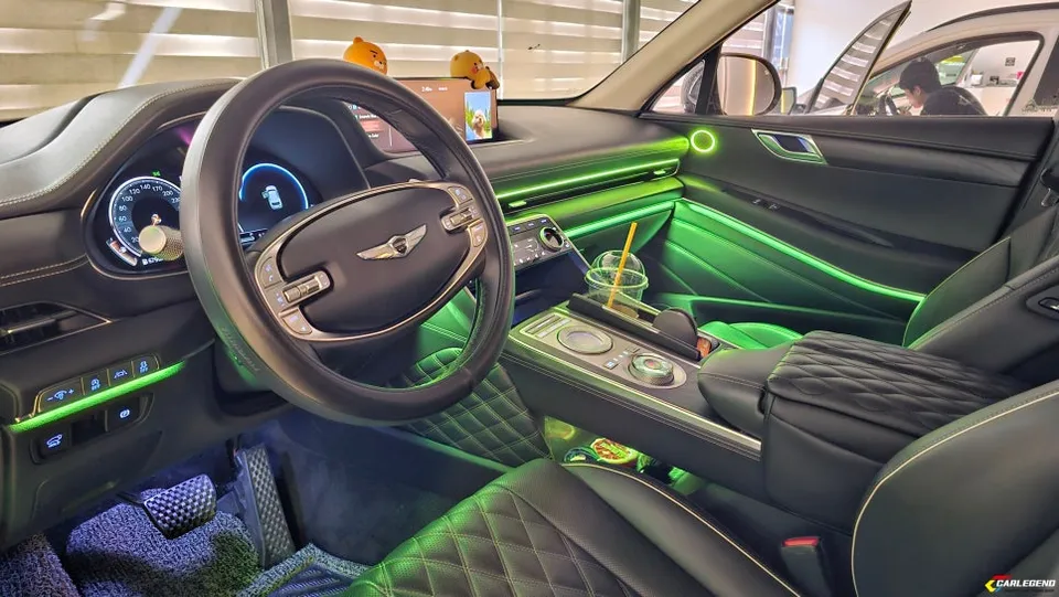 Genesis GV80 ambient lighting - Genesis GV80 Ambient Lighting Upgrade: Brighter Interior LEDs photo 4