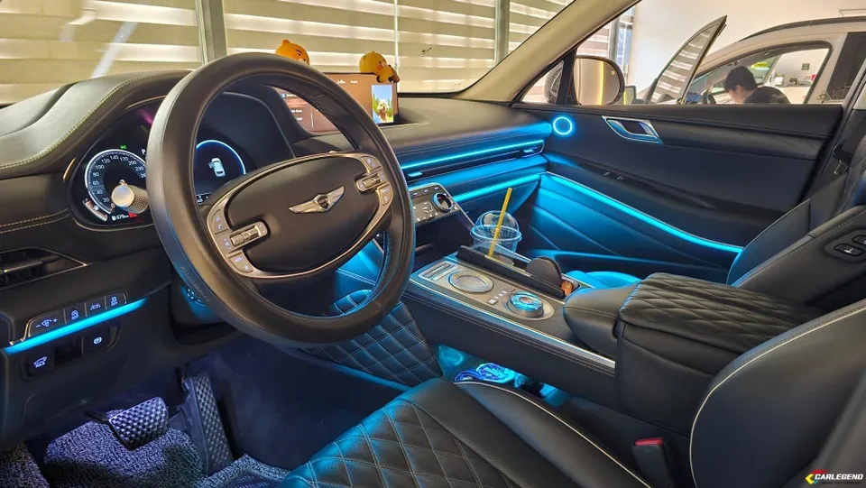 Genesis GV80 ambient lighting - Genesis GV80 Ambient Lighting Upgrade: Brighter Interior LEDs photo 5