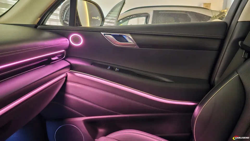 Genesis GV80 ambient lighting - Genesis GV80 Ambient Lighting Upgrade: Brighter Interior LEDs photo 6
