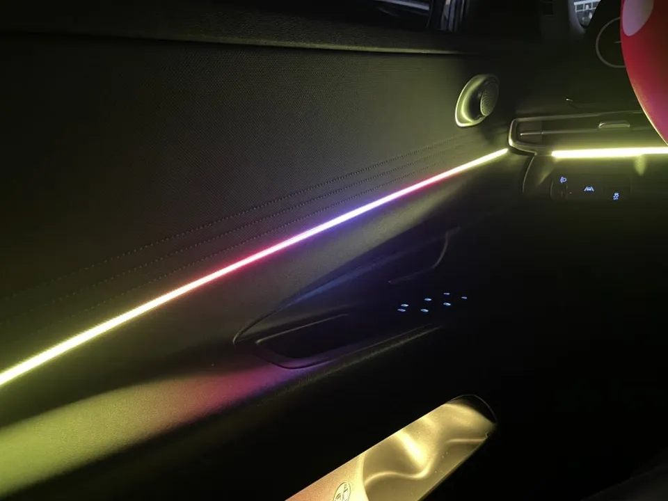 Hyundai Elantra CN7 ambient lighting - Hyundai Elantra CN7 Ambient Lighting Review: Cost & Results photo 4