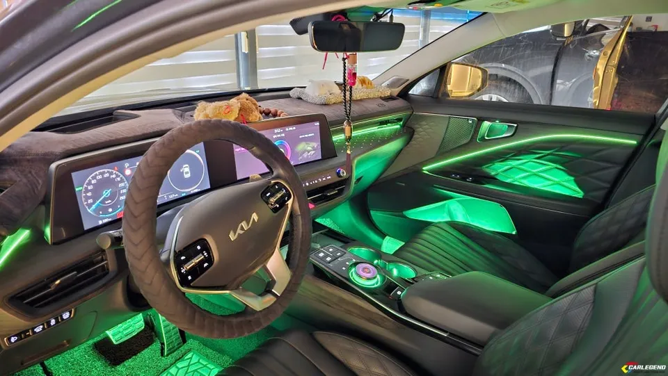 Kia K8 ambient lighting - Kia K8 Ambient Lighting Review: Cost & Results photo 3