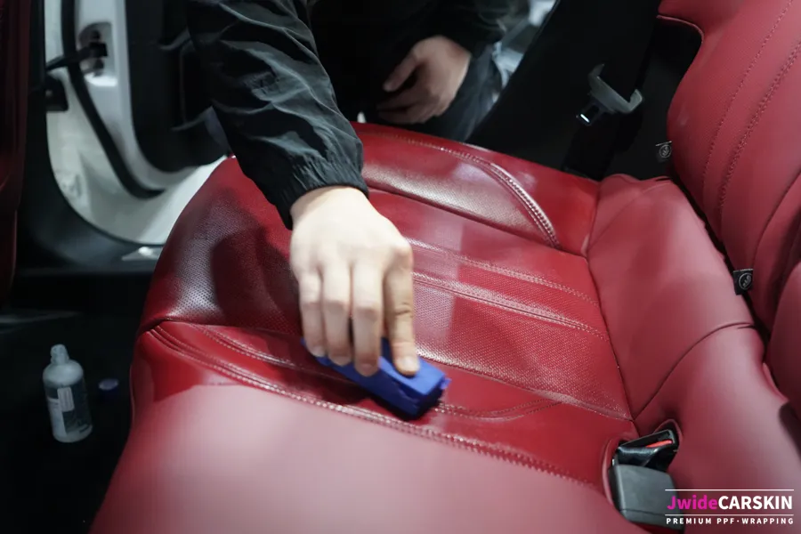 Maserati Levante seat ventilation - Maserati Levante Seat Protection Review — Lasting Shine photo 4