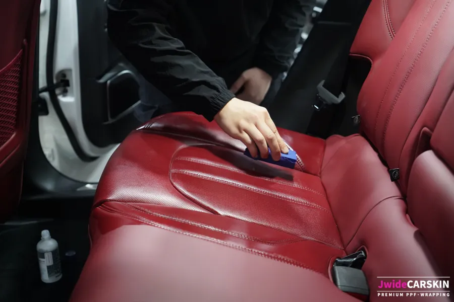 Maserati Levante seat ventilation - Maserati Levante Seat Protection Review — Lasting Shine photo 5