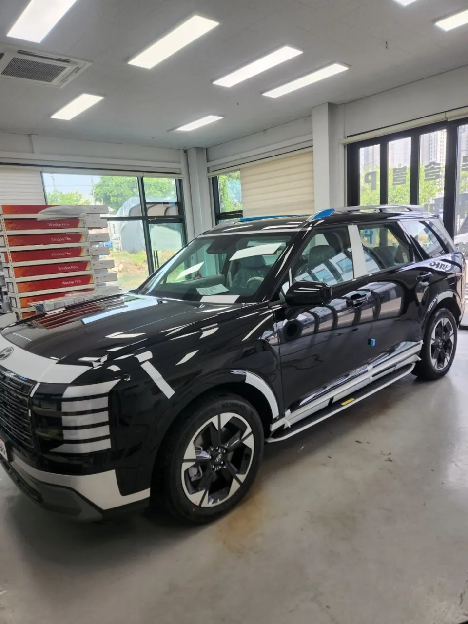 Hyundai Palisadeのカーフィルム施工事例｜費用目安と仕上がり 写真