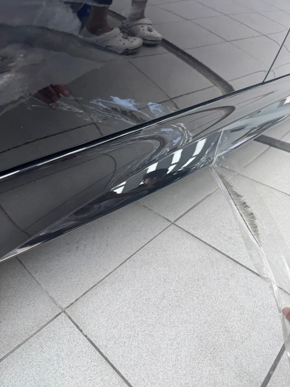 メルセデス・ベンツ Cクラス W206 PPF施工事例|費用目安・仕上がり 施工写真 3-2
