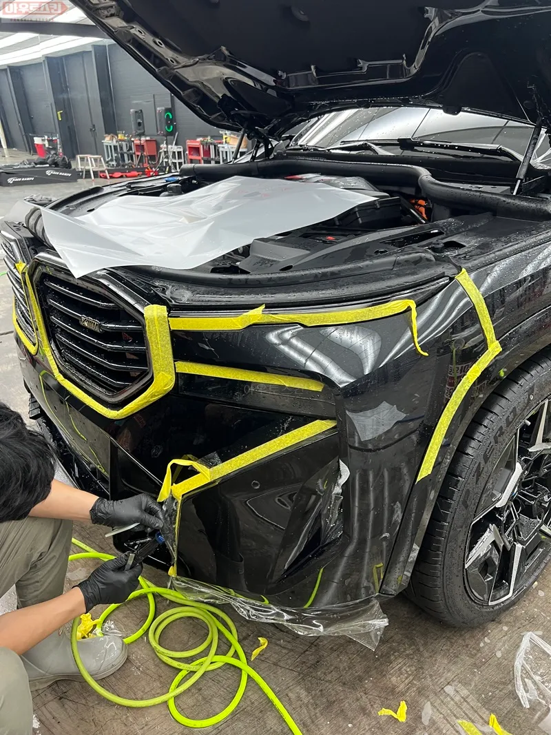 BMW XMのPPF施工事例|費用目安と仕上がり 施工写真 2-1