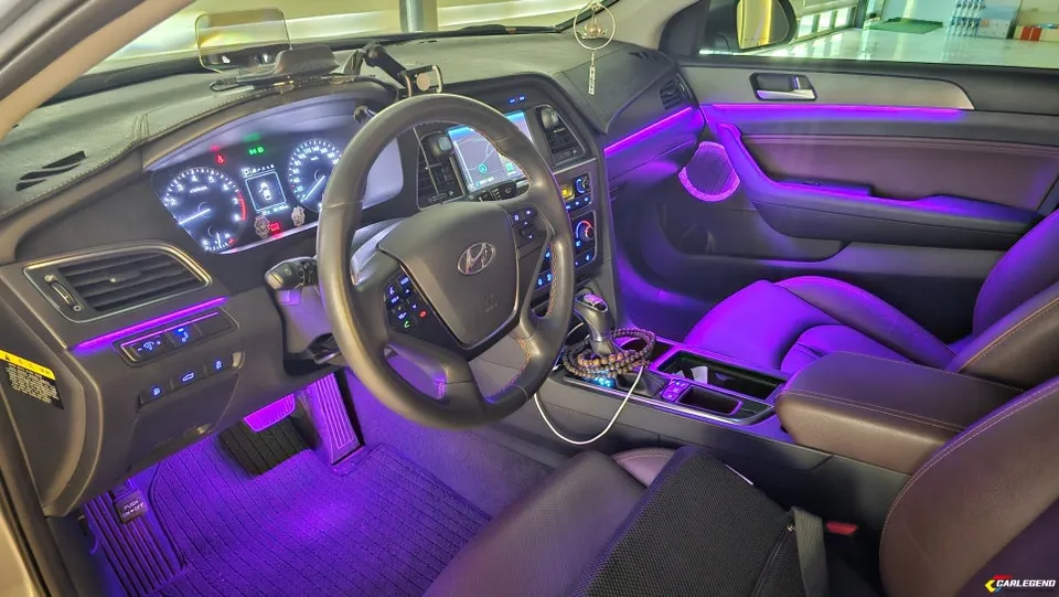 Hyundai Sonata LF ambient lighting - Hyundai Sonata LF Ambient Lighting Review: Premium Interior Upgra photo 4