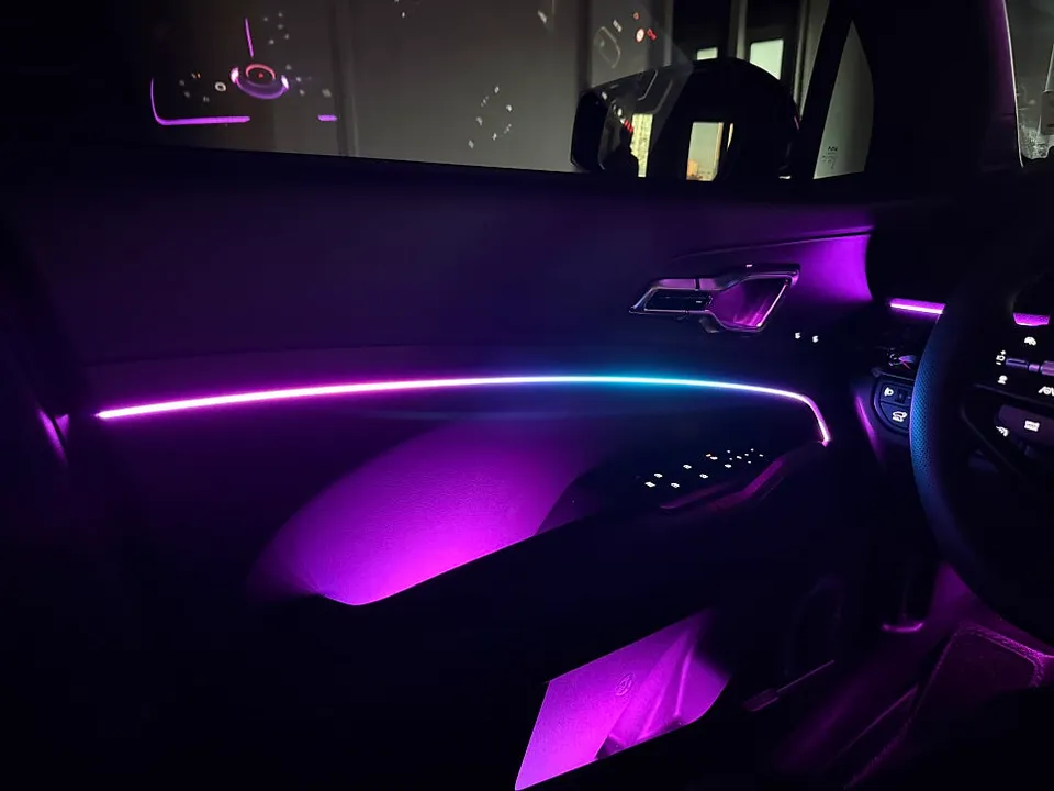 Kia Sportage NQ5 ambient lighting - Kia Sportage Ambient Lighting Review — Brighter, Richer Interior photo 4