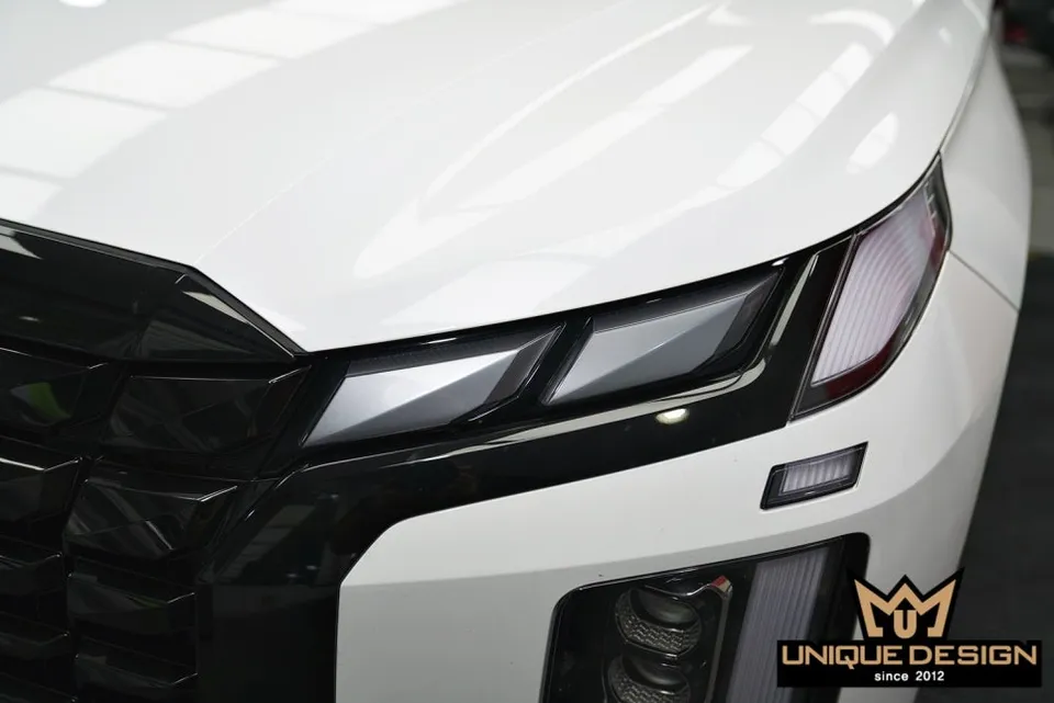 Hyundai Palisade vinyl wrap - Hyundai Palisade Vinyl Wrap Review - Black Edition Transformation photo 4