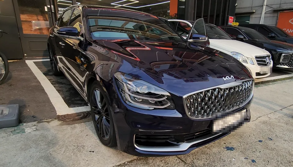 Kia K900 interior customization installation result