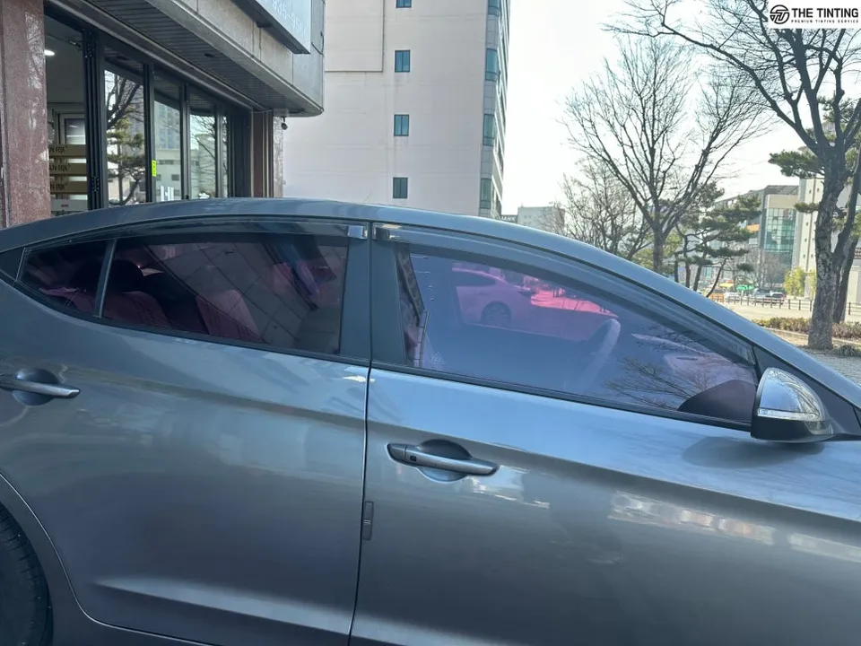 Hyundai Elantra ADのカーフィルム施工事例|費用目安・仕上がり 施工写真 2-1