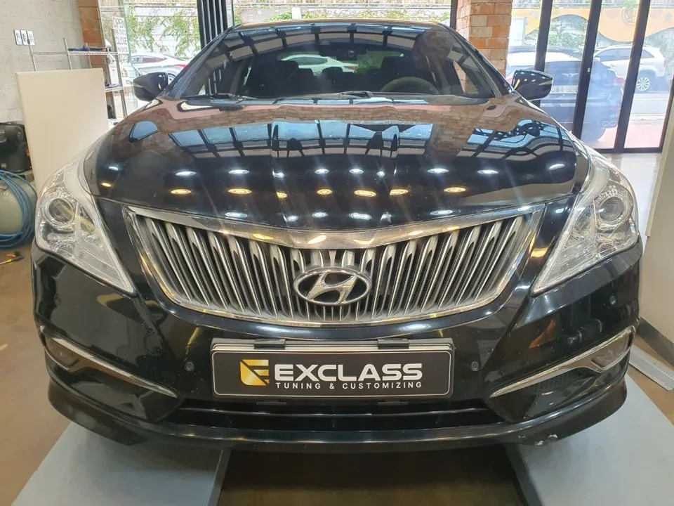 Hyundai Grandeur HG seat ventilation installation result