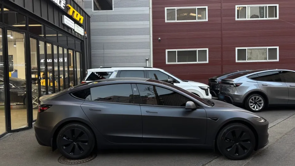 Tesla Model 3 ppf - Tesla Model 3 PPF Review: Matte Stealth Grey Finish photo 4