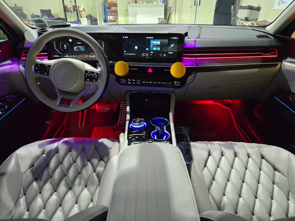 Kia K5 ambient lighting - Kia K5 Ambient Lighting Review: Interior LED Upgrade Cost photo 3