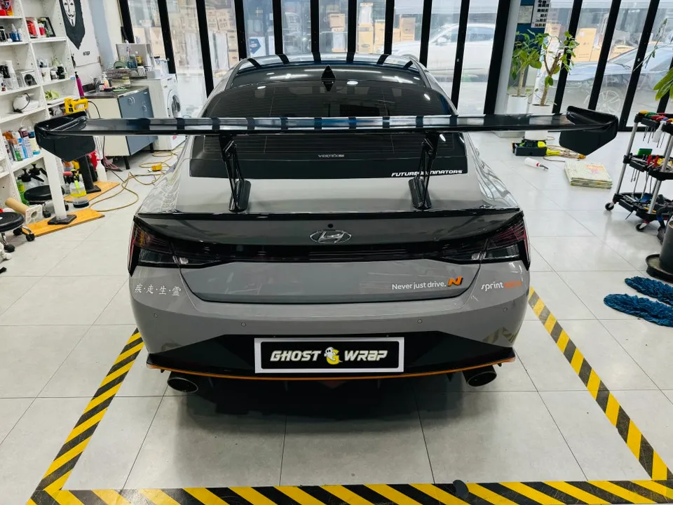Hyundai Elantra N ppf - Hyundai Elantra N PPF Review: Spoiler Protection & Cost photo 4