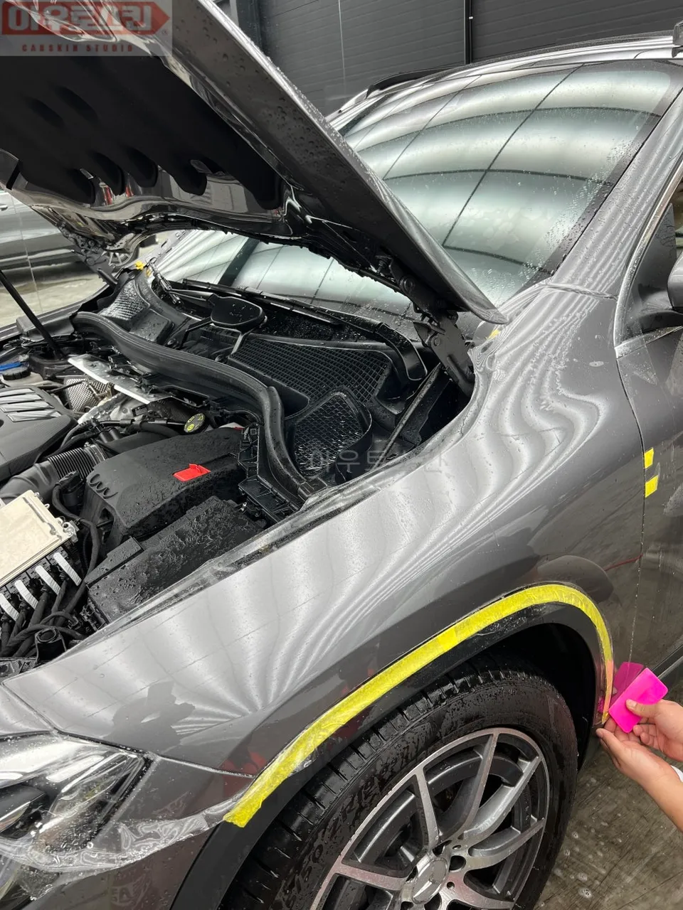 Mercedes-Benz GLAのPPF施工事例|費用目安・仕上がり 施工写真 2-2