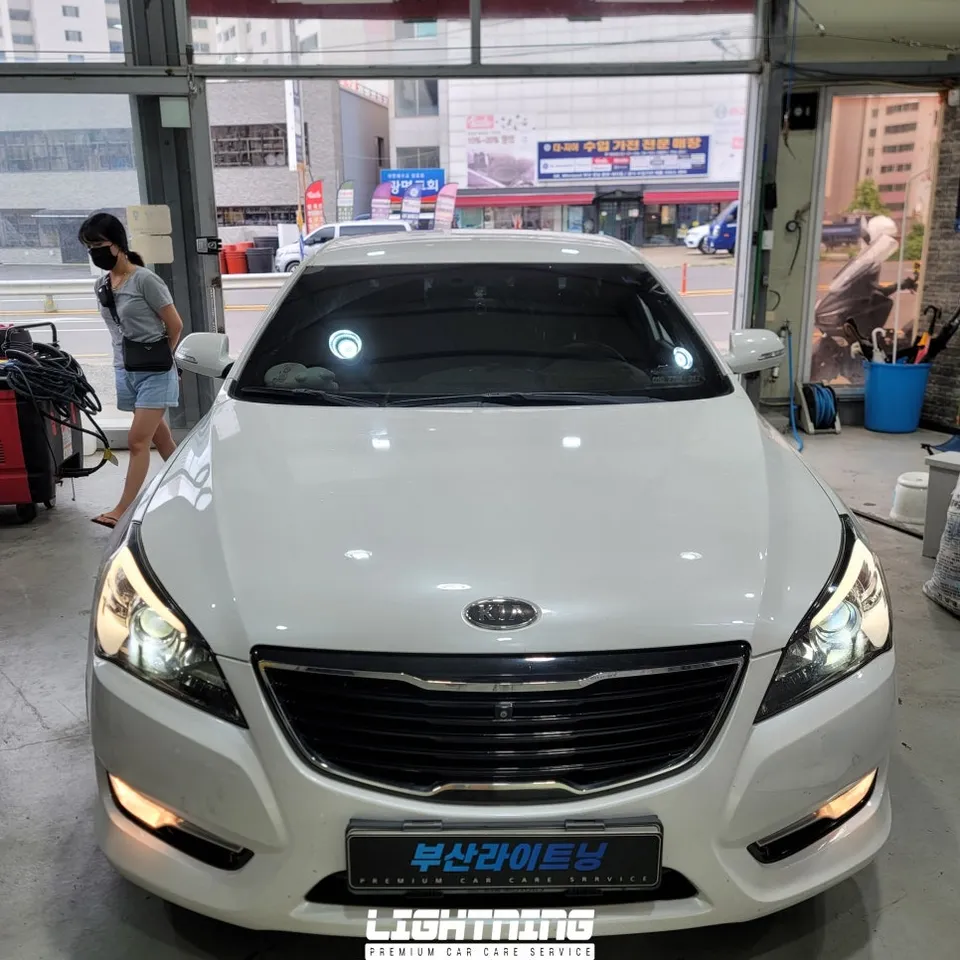 Kia K7のカーフィルム施工事例｜費用目安と仕上がり 施工写真 3-2