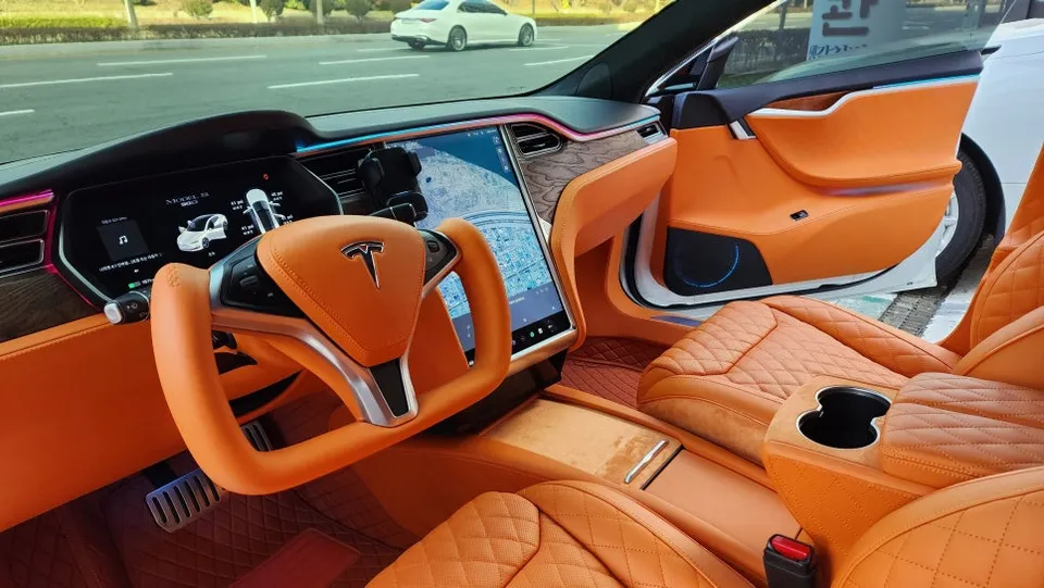 Tesla Model S interior customization - Tesla Model S Interior Customization Installation Review — Cost photo 3