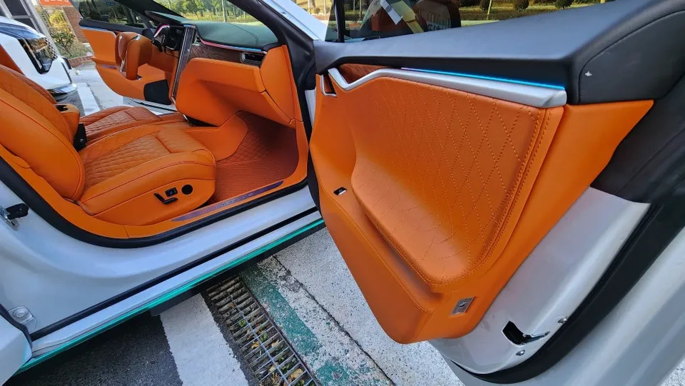 Tesla Model S interior customization - Tesla Model S Interior Customization Installation Review — Cost photo 4