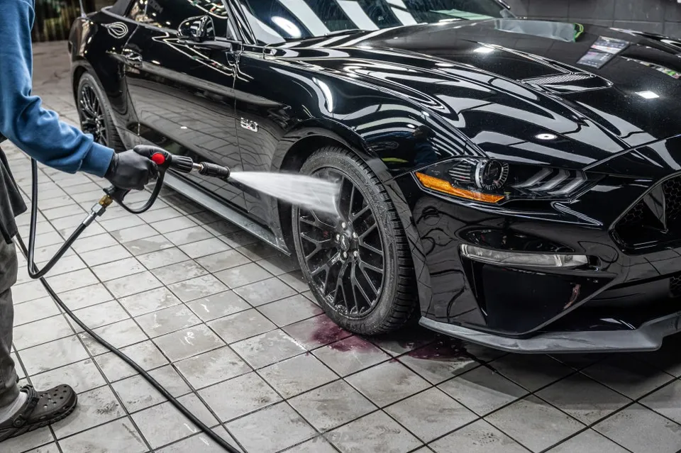 Ford Mustang Convertible PPF施工事例|費用目安・仕上がり 施工写真 1-2