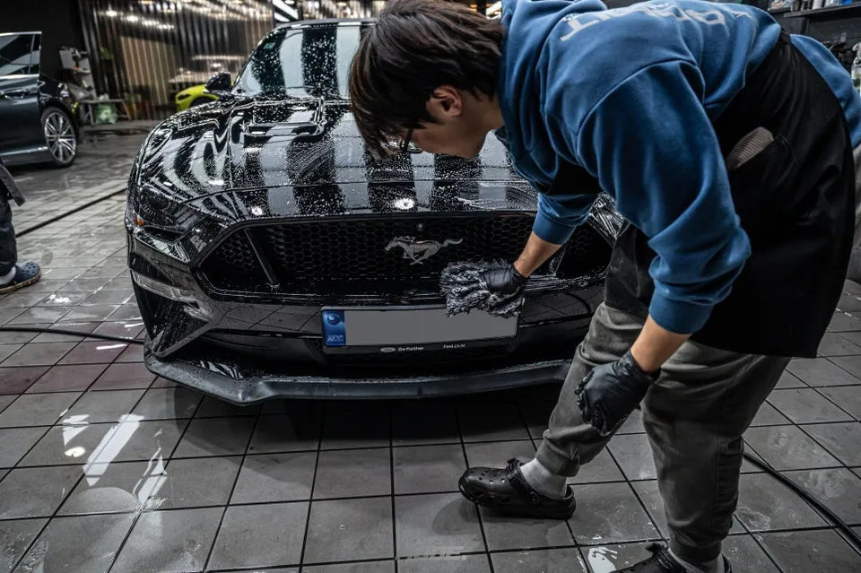 Ford Mustang Convertible PPF施工事例|費用目安・仕上がり 施工写真 3-2