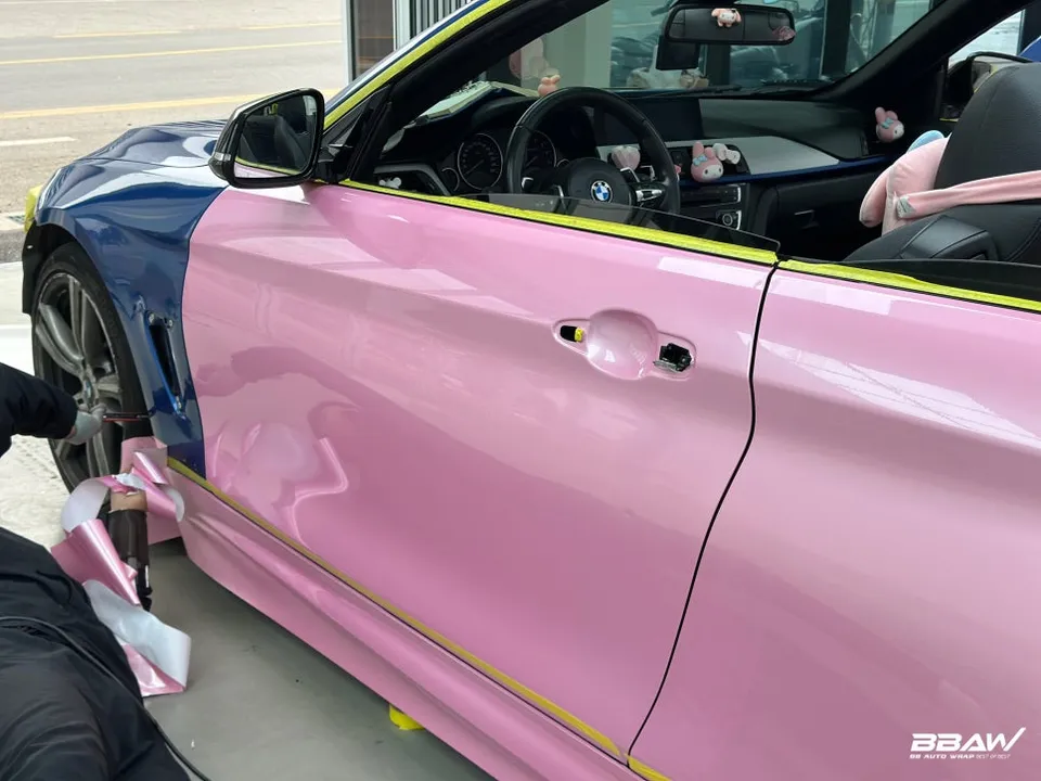 BMW 4 Series Convertibleのカーラッピング事例｜費用目安・仕上がり 施工写真 1-3