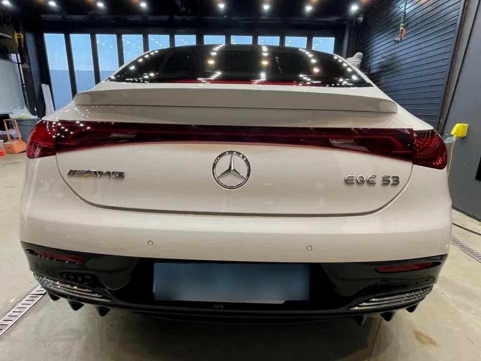 Mercedes-Benz EQE PPF施工事例｜韓国での実例 施工写真 4-1