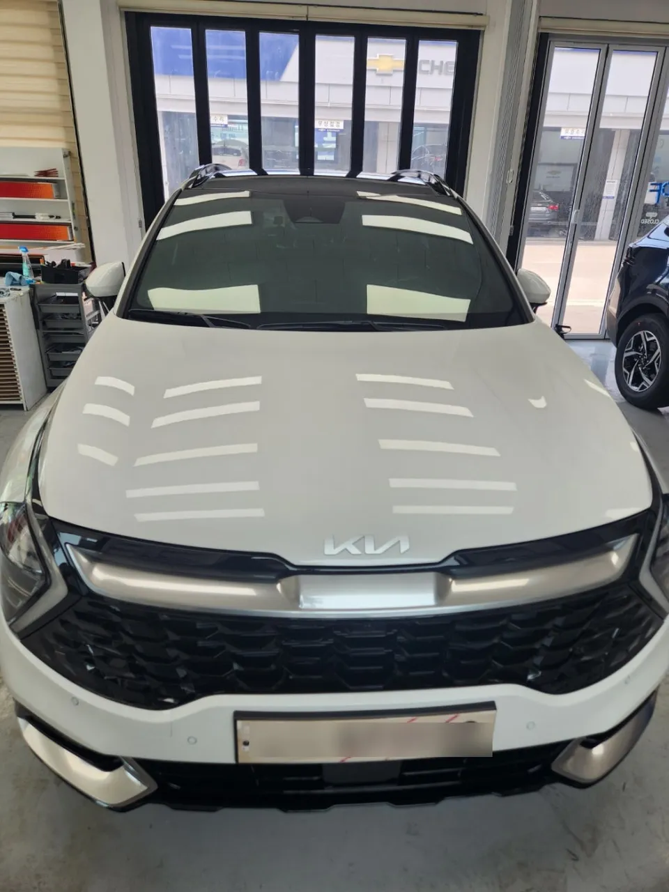 Kia SportageのPPF施工事例｜費用目安と仕上がり 施工写真 1-3