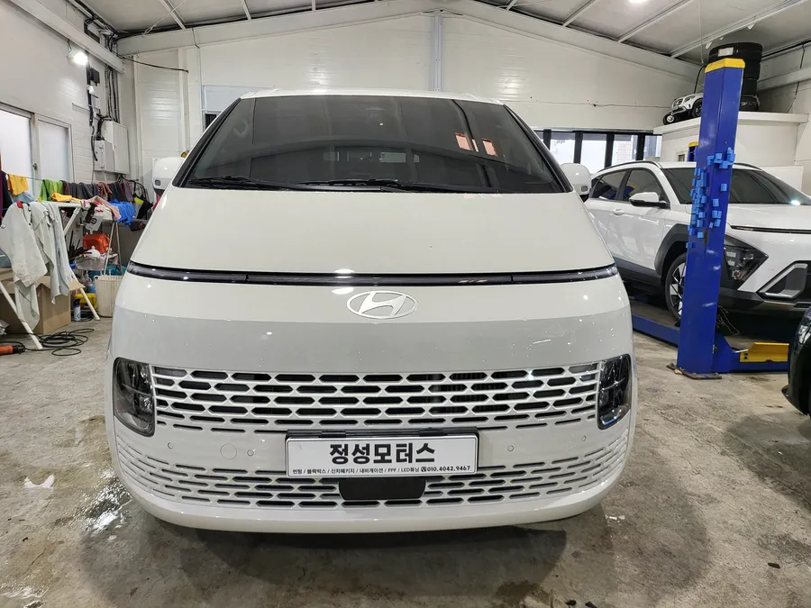 Hyundai Staria oem options installation result