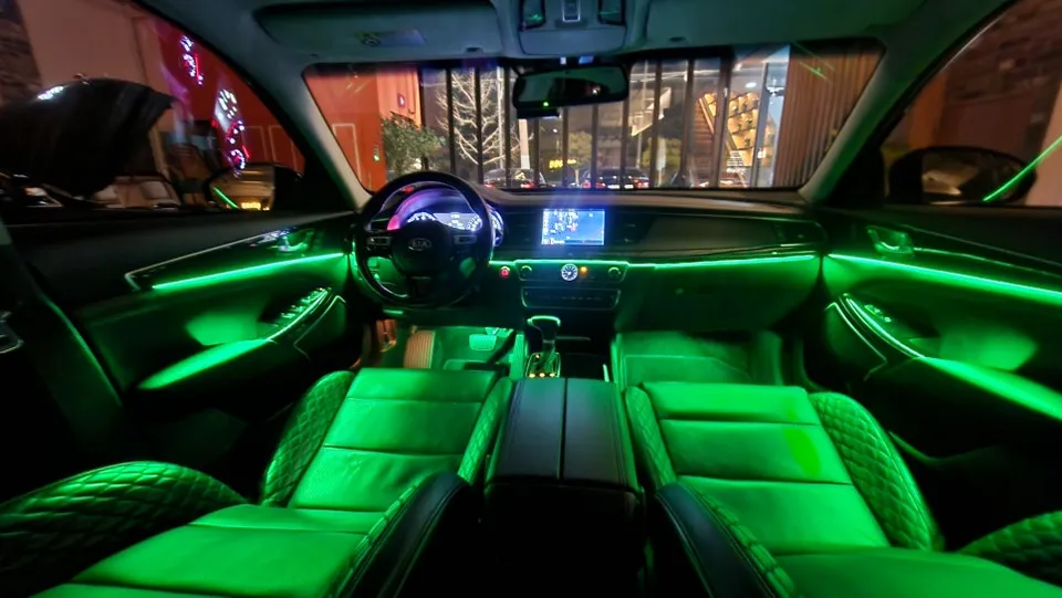 Kia K7 ambient lighting - Kia K7 Ambient Lighting Review — Cost & Results photo 4