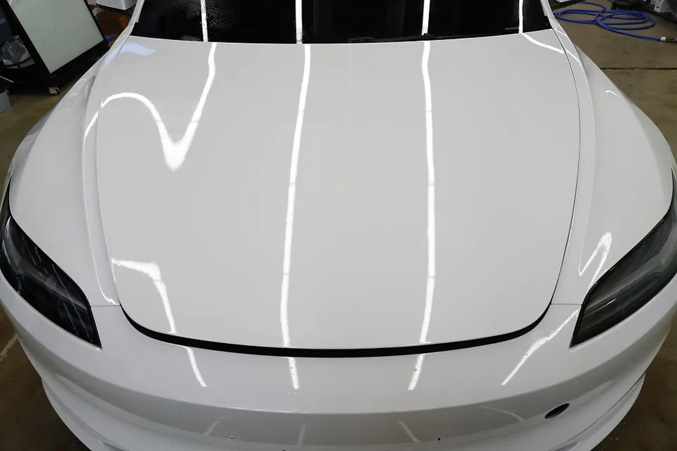 Tesla Model 3のPPF施工事例｜費用目安と仕上がり 施工写真 3-2