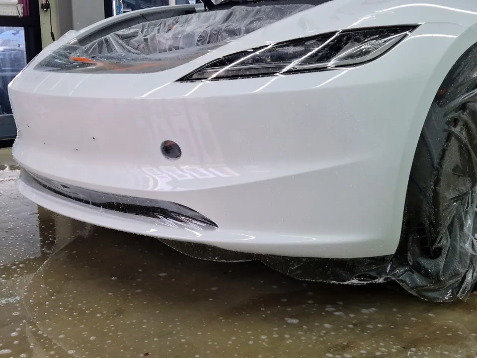 Tesla Model 3のPPF施工事例｜費用目安と仕上がり 施工写真 3-3