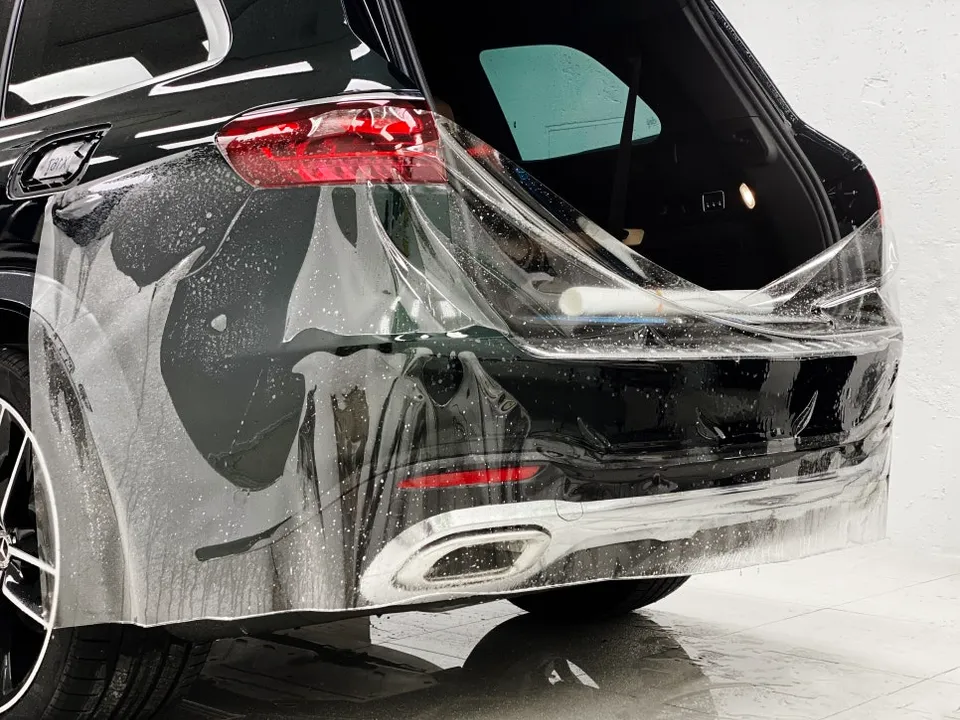 Mercedes-Benz GLSのPPF施工事例|韓国での実例 施工写真 3-1