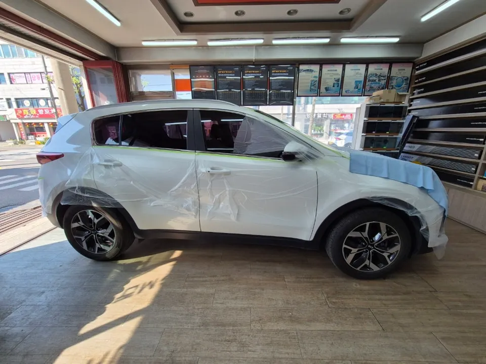 Kia Sportageのカーフィルム施工事例|費用目安・仕上がり 施工写真 2-2