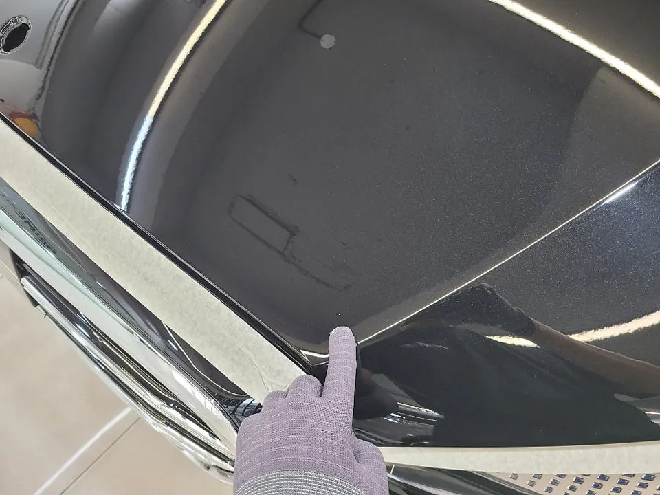 メルセデス・ベンツ Sクラス W223 カーラッピング事例 施工写真 1-3