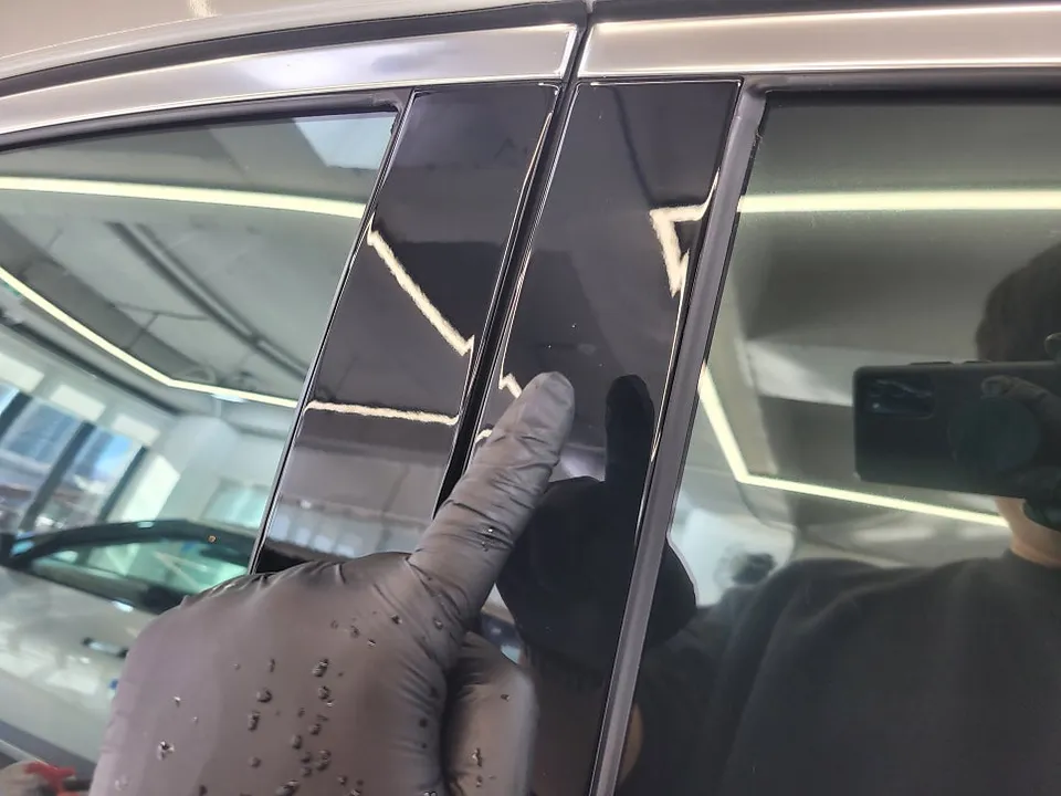 メルセデス・ベンツ Sクラス W223 カーラッピング事例 施工写真 3-3