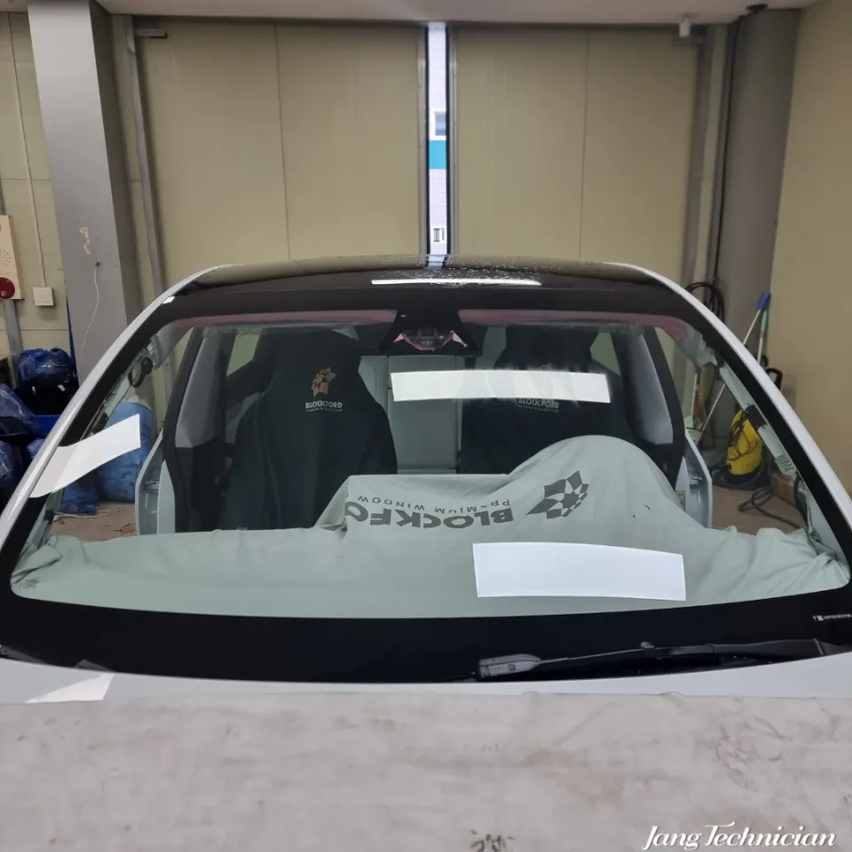 Tesla Model Y window tinting - Tesla Model Y Window Tinting Review: Ceramic Bond Installation photo 5